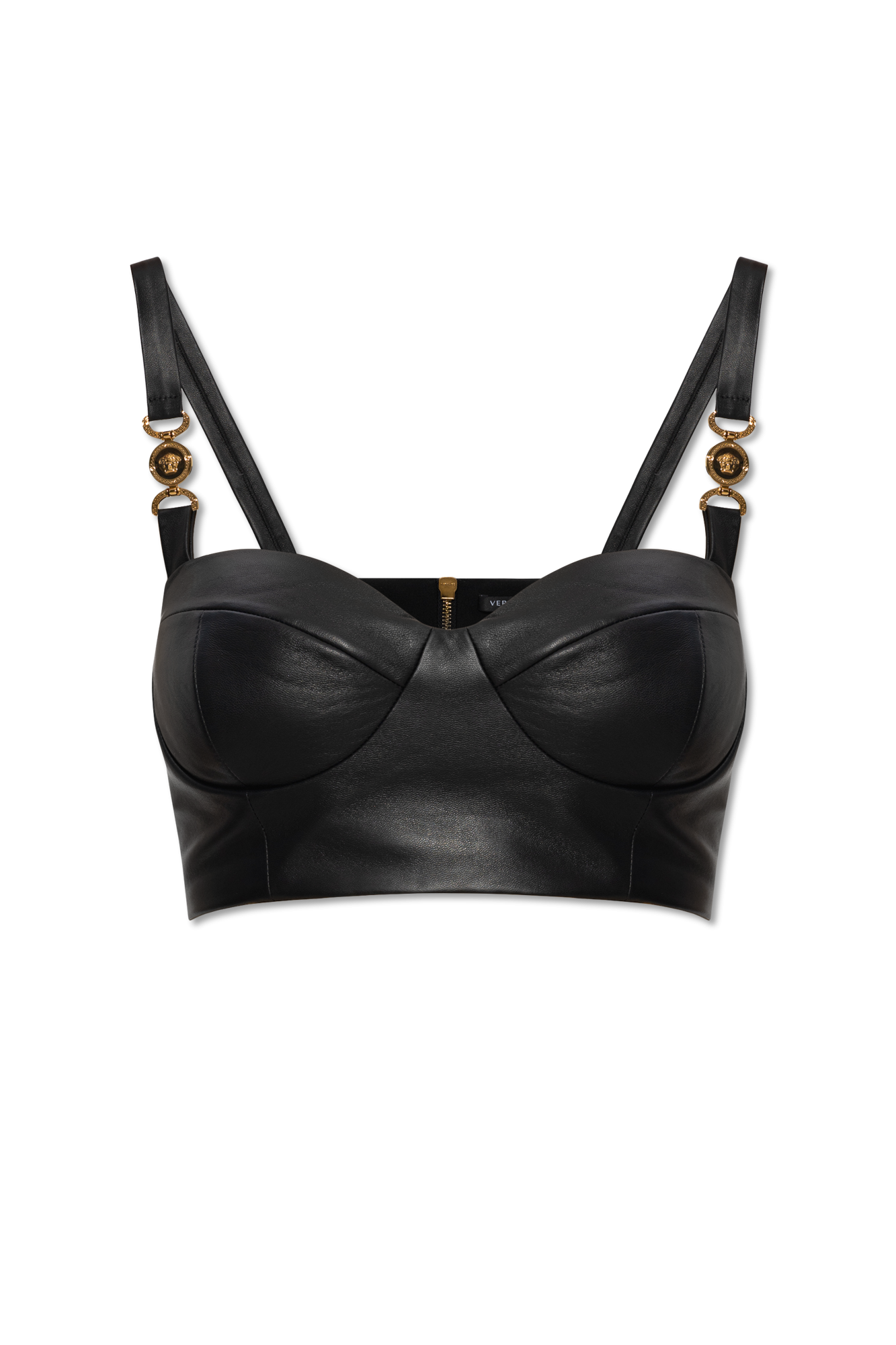 Versace Leather top Women's Clothing Vitkac